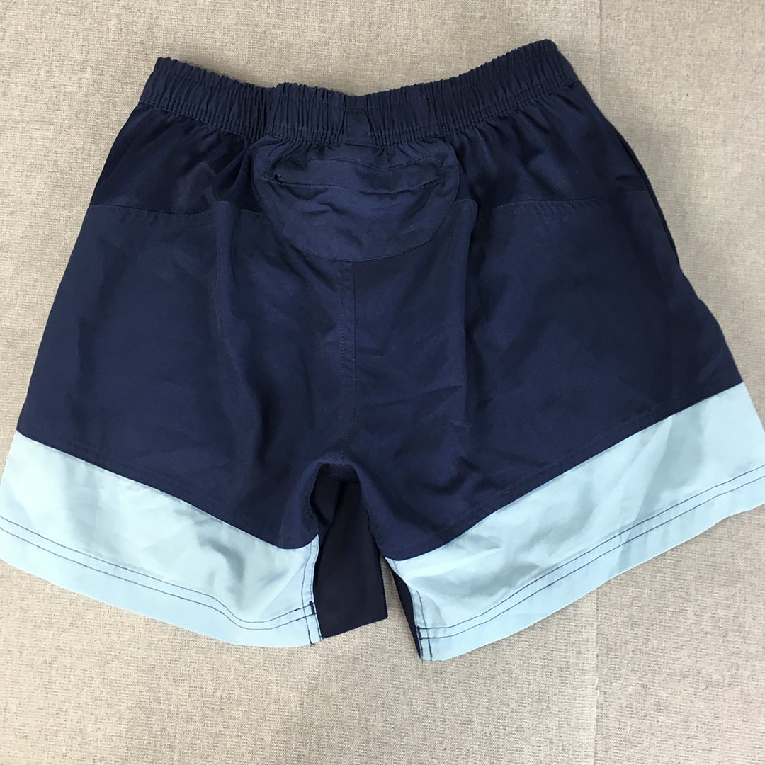 New South Wales Breakers Womens Shorts Size 8 Blue NSW Cricket