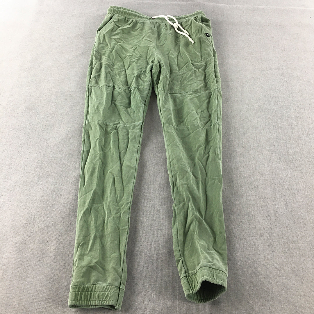 St Goliath Kids Boys Jogger Pants Size 14 Green Drawstring Pockets