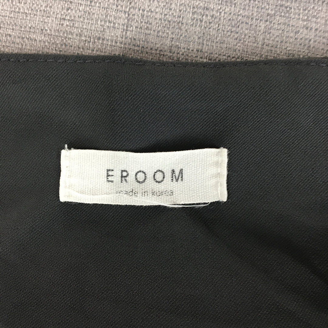 Eroom Womens Dress Size M (AUS 10 - 12) Grey Spaghetti Strap A-Line Korean Brand