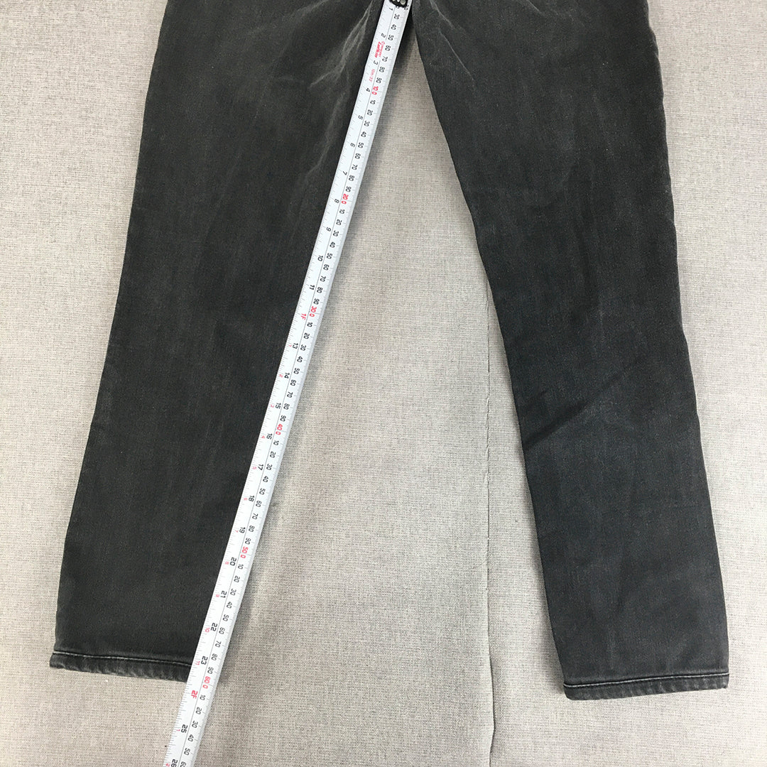 Tommy Hilfiger Womens Skinny Jeans Size 28 Black Stretch Denim