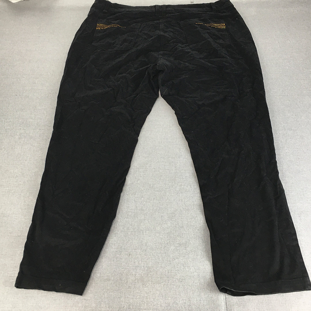 Motive Womens Jeans Size 24 (W40) Black Stretch Denim Pockets