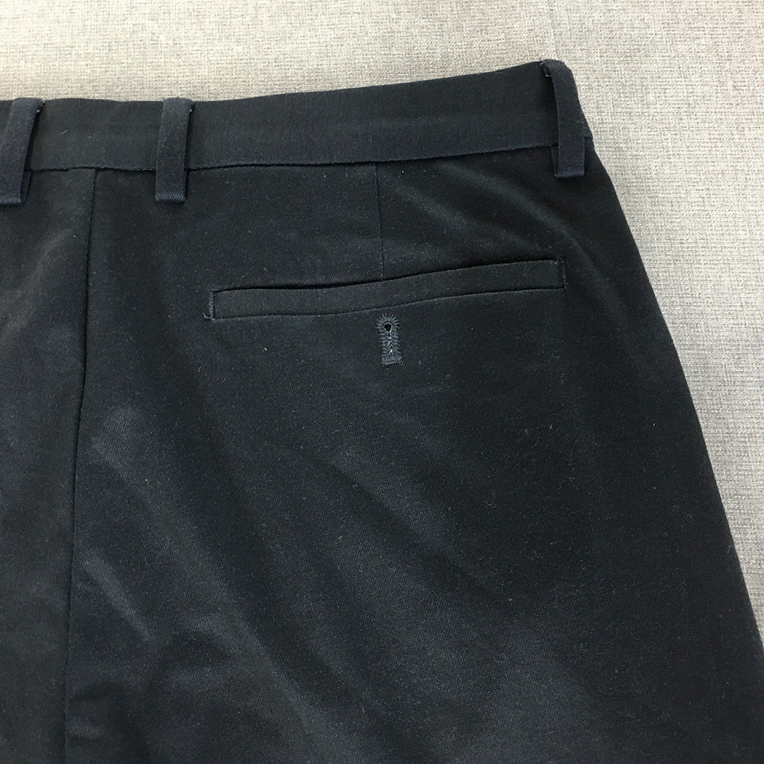 English Laundry Mens Dress Pants Size 32 Navy Blue Straight Leg Formal