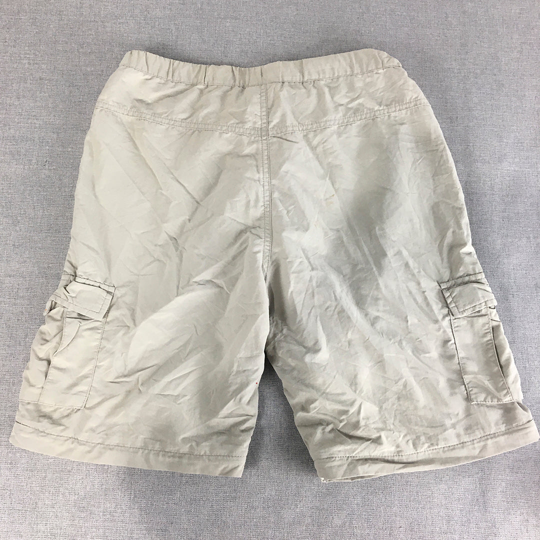 Wild Country Kids Boys Cargo Shorts Size 14 Grey Pockets Outdoor Hiking