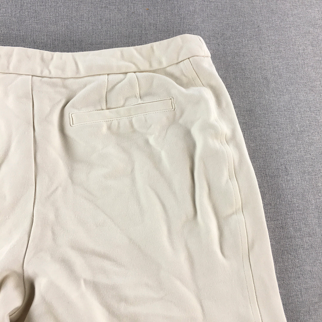 Charter Club Womens Dress Pants Size 10 White Formal Work