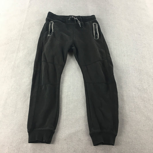 H&M Kids Boys Jogger Size 10 - 11 Years Zip Pockets Tracksuit Pants Black