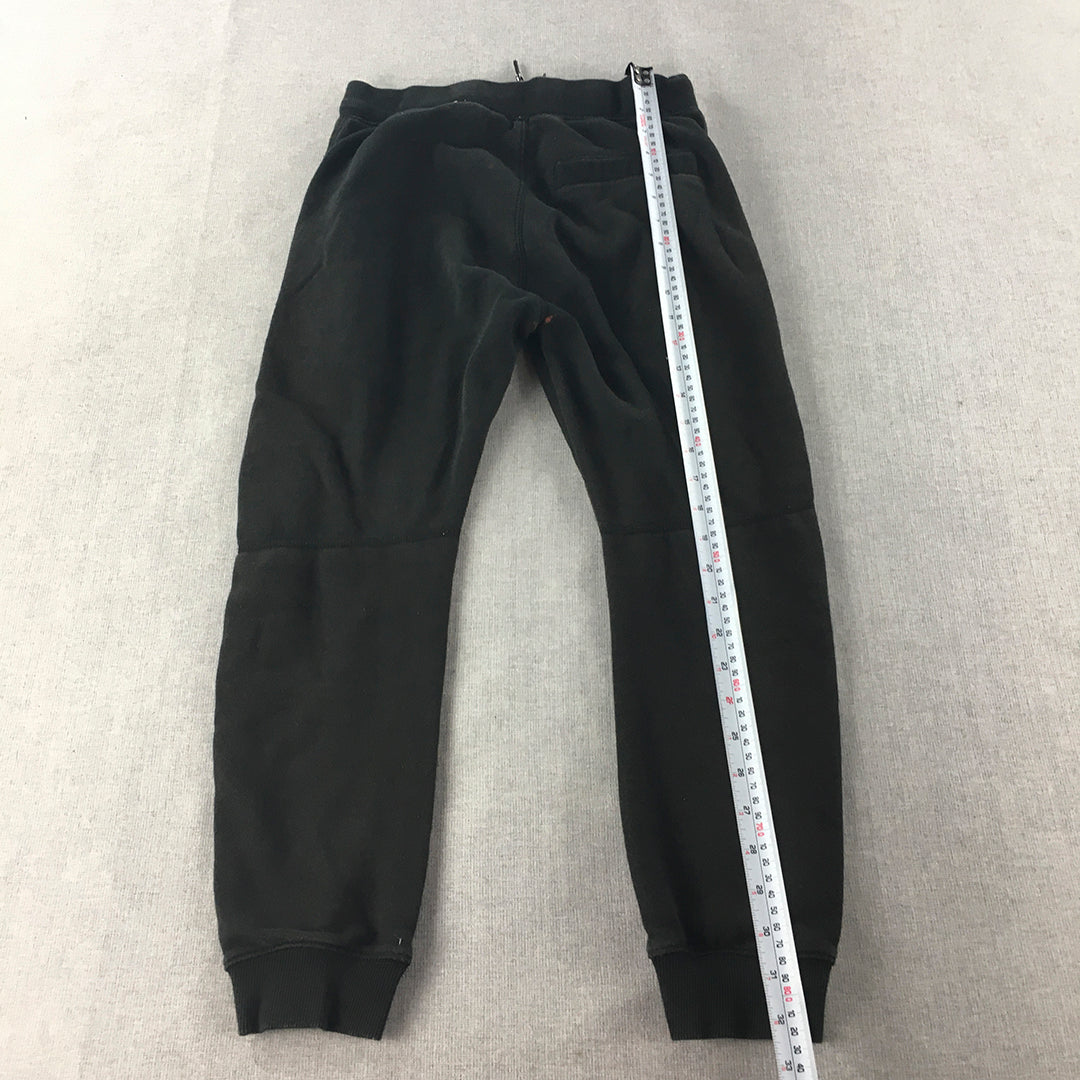 H&M Kids Boys Jogger Size 10 - 11 Years Zip Pockets Tracksuit Pants Black