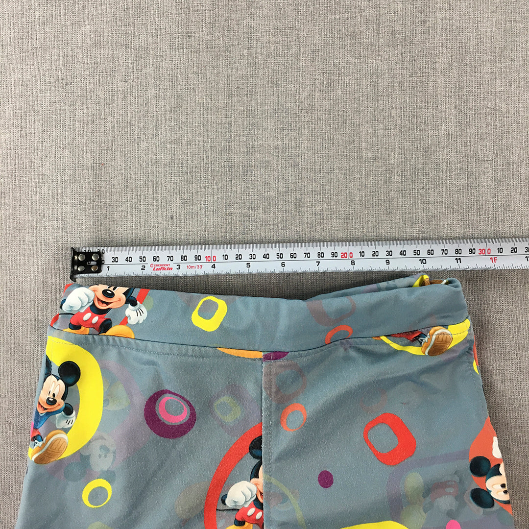 Disney Mickey Mouse Baby Pants Size 2 Years Blue Elastic Waist Jogger