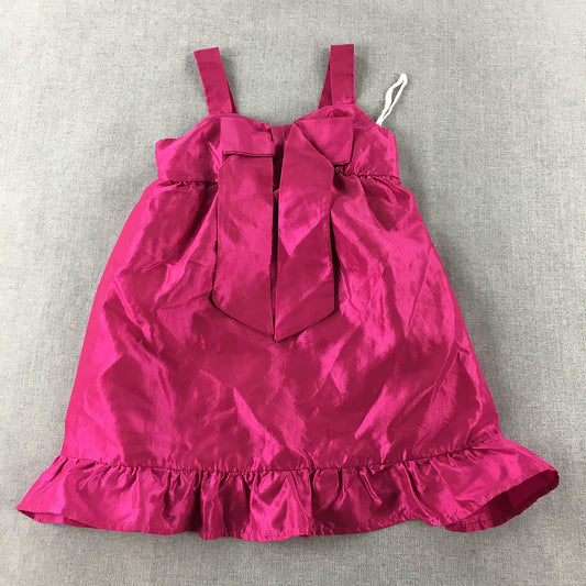 Secret Charm Kids Girls Dress Size 4 Toddler Pink A-Line Sleeveless