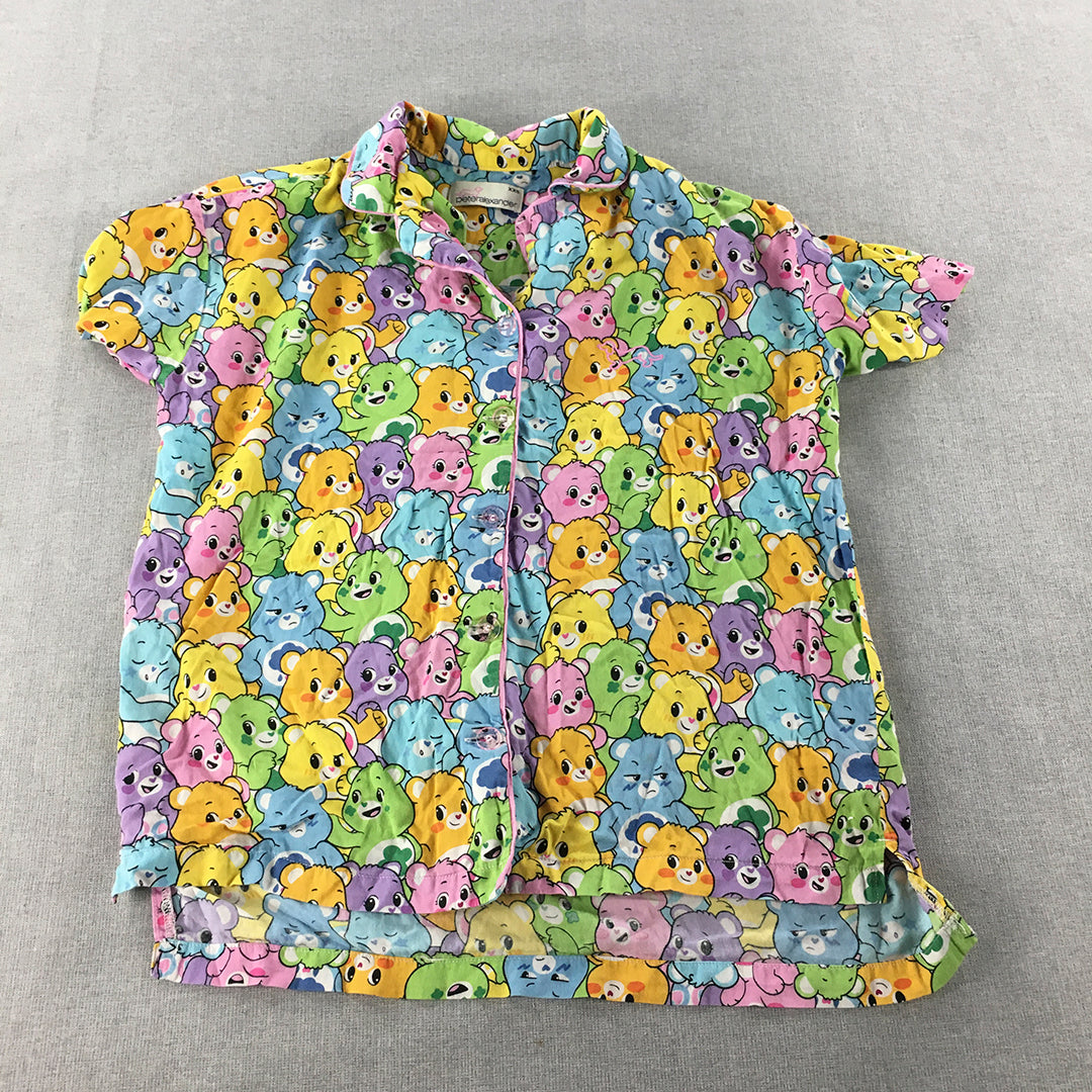 Peter Alexander x Care Bears Womens Sleep Shirt Size XXS Button Sleepwear