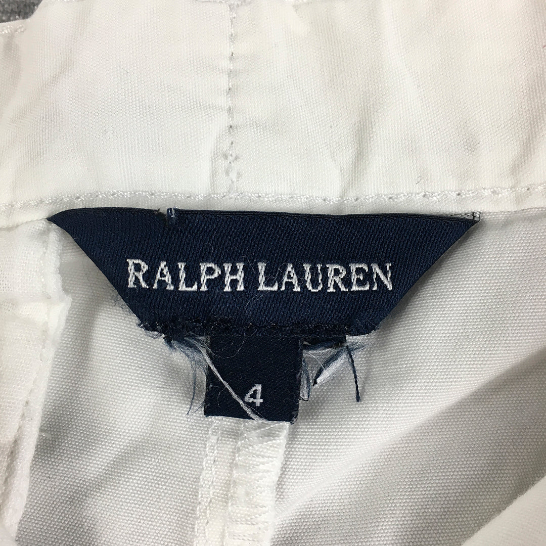 Ralph Lauren Kids Girls Shorts Size 4 Toddler White