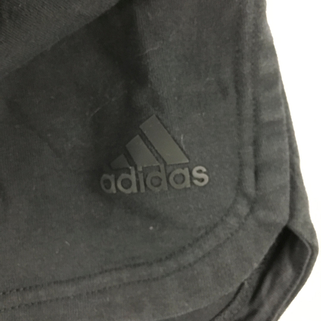 Adidas Womens Running Shorts Size S Black Logo Gym Workout