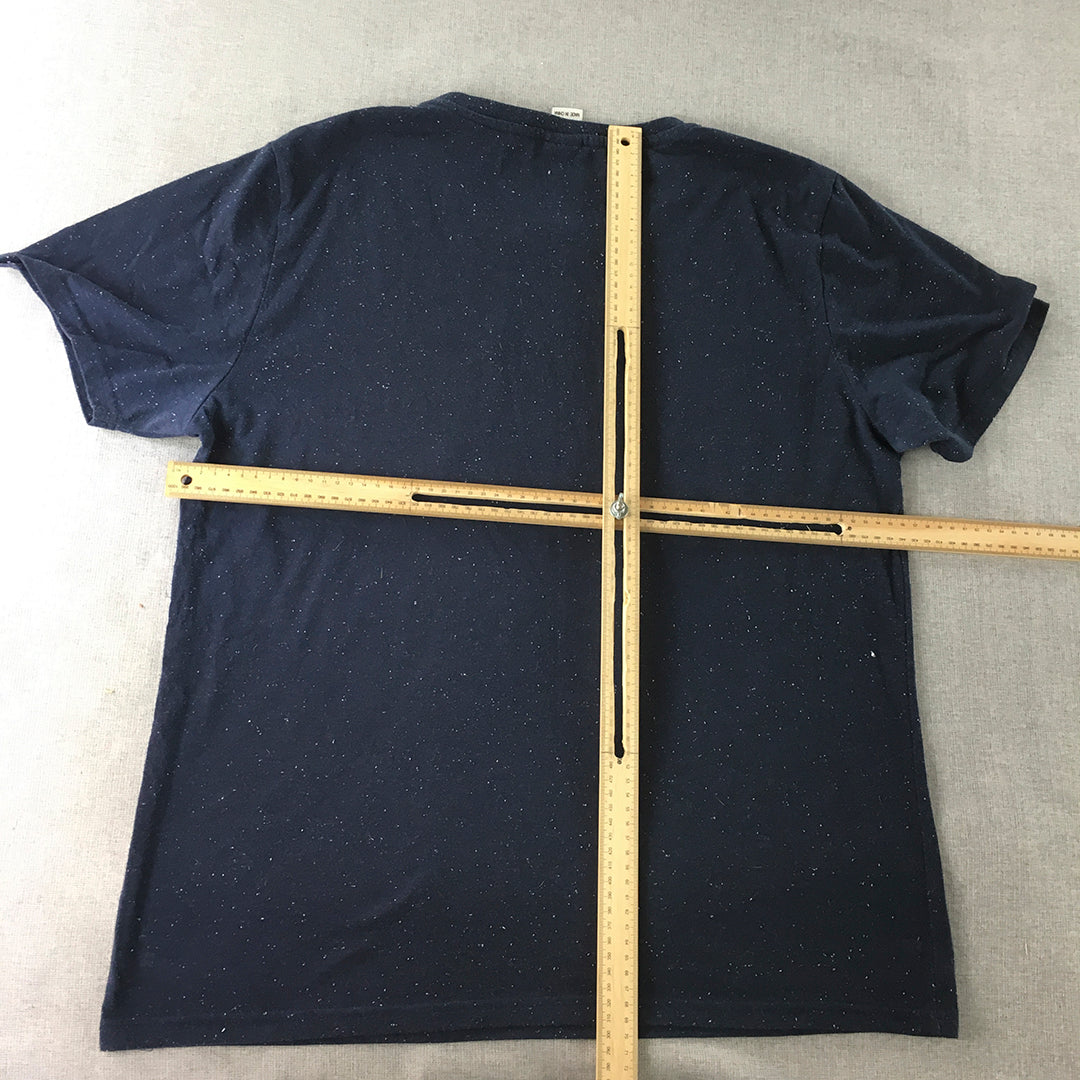 Star Wars Mens T-Shirt Size XL Navy Blue Short Sleeve Crew Neck Tee