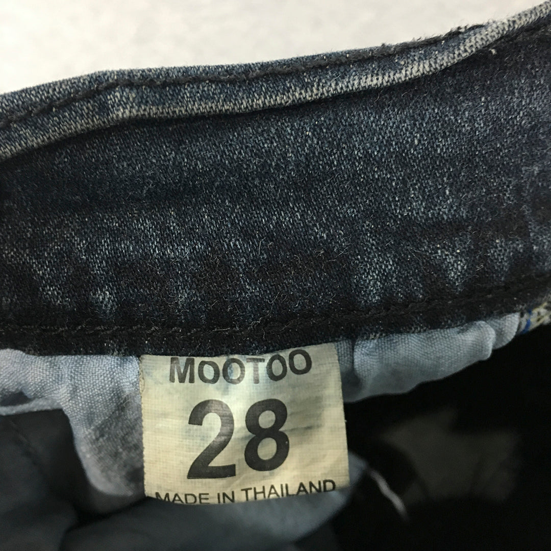 Mootoo Womens Jeans Size 28 Indigo Skinny Dark Wash Denim