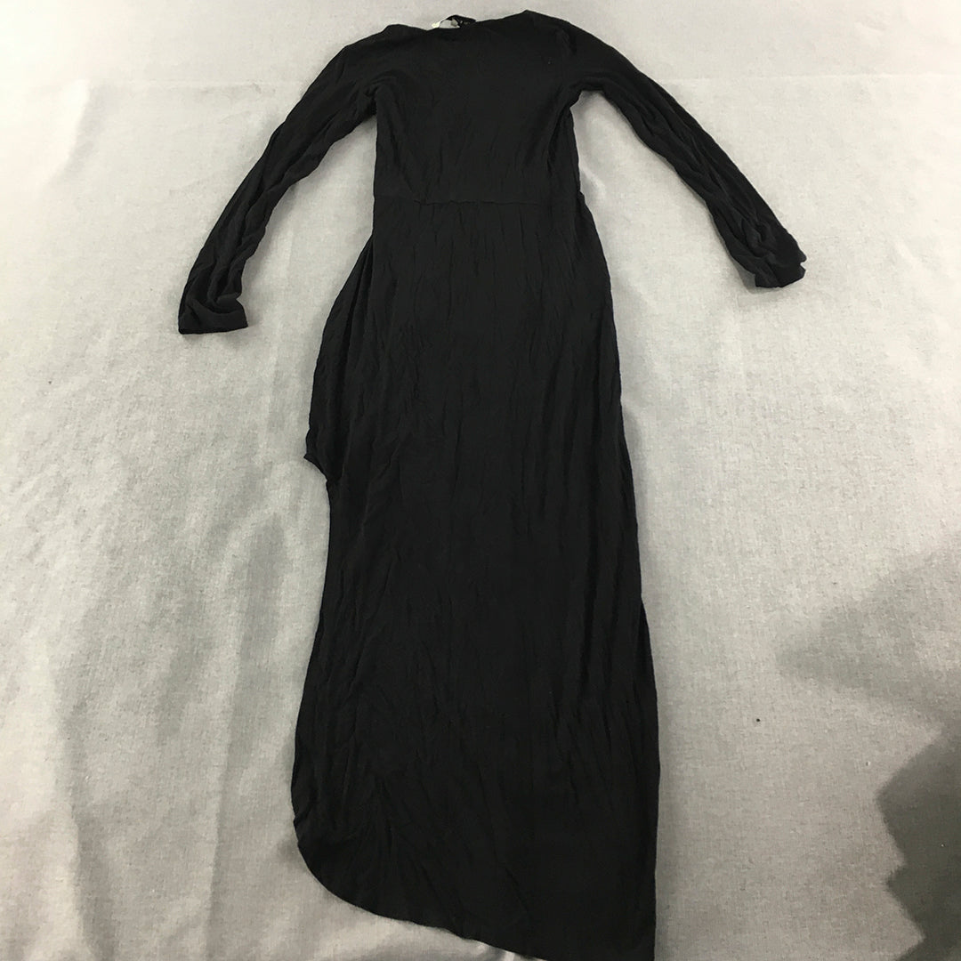 Blessed Are The Meek Womens Dress Size 1 (XS) Black Knee Length Stretch Fabric