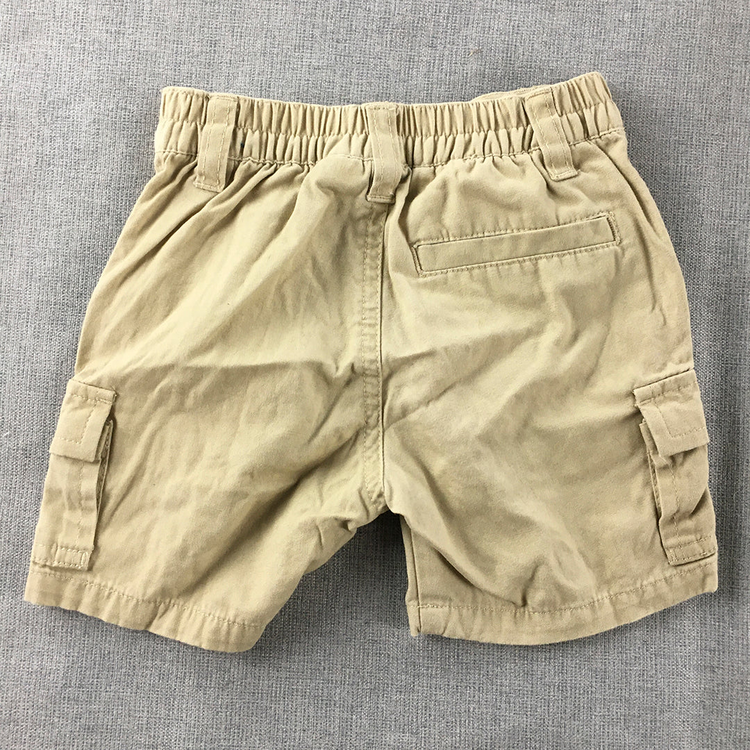 Nautica Baby Boys Shorts Size 6 - 12 Months Brown Cargo