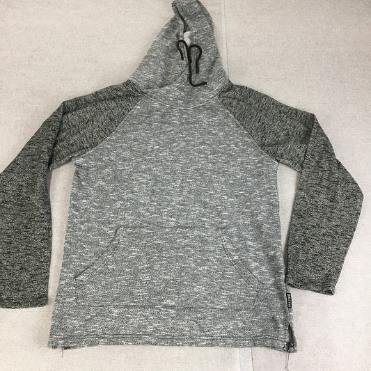 Brooklyn Cloth Mens Hoodie Sweater Size M Grey Knit Pockets Jumper