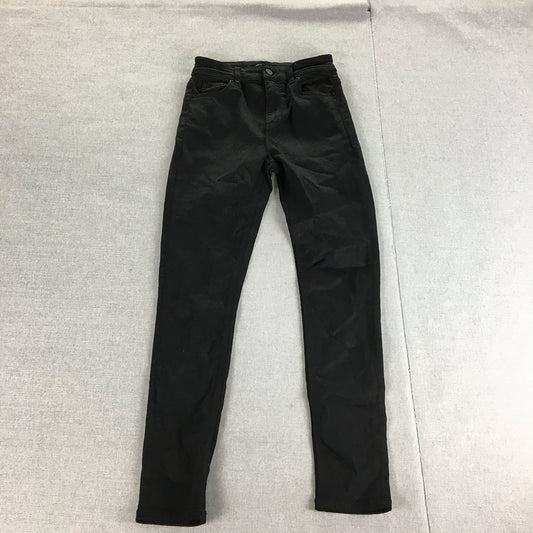 French Connection Womens Skinny Jeans Size 8 Black Stretch Denim