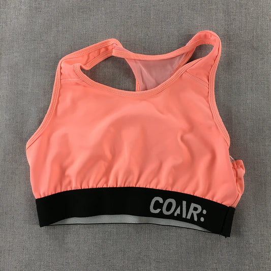 Coar Womens Sports Bra Size M Pink Cropped Top