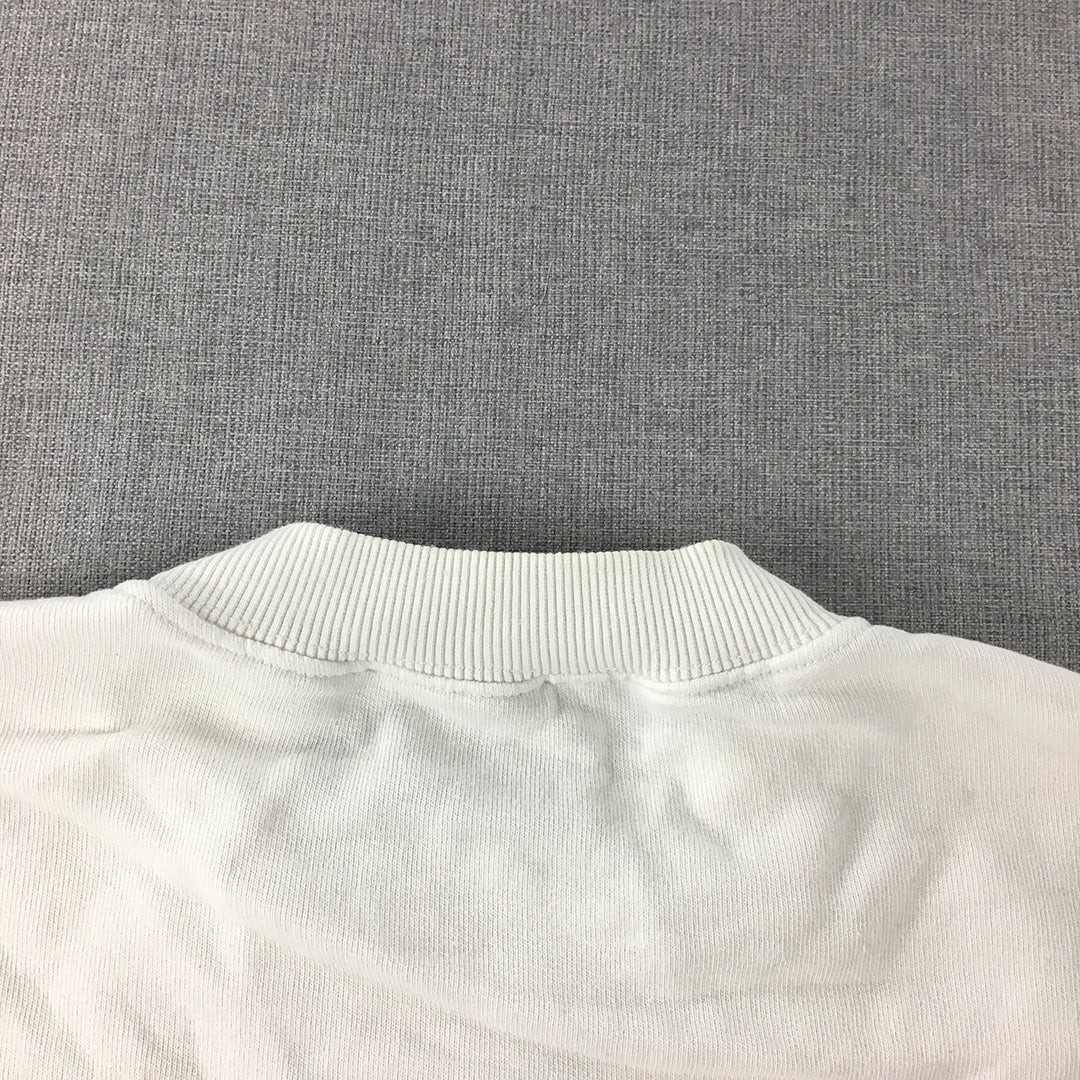 Zara Womens Knit Top Size S White Short Sleeve Crew Neck Shirt