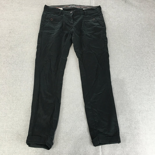 Pepe Jeans Mens Chino Pants Size 30 x 27 Black Slim Straight Pockets