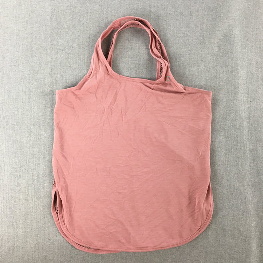 Lorna Jane Womens Tank Top Size S Pink Sleeveless Shirt