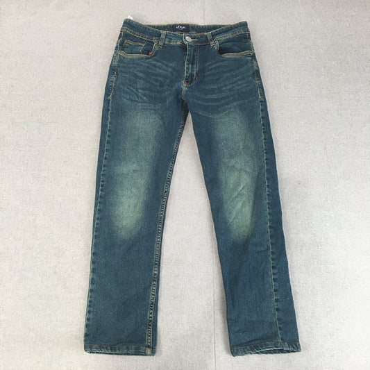 S.Oliver Womens Skinny Jeans Size 30 Blue Ankle Crop Denim