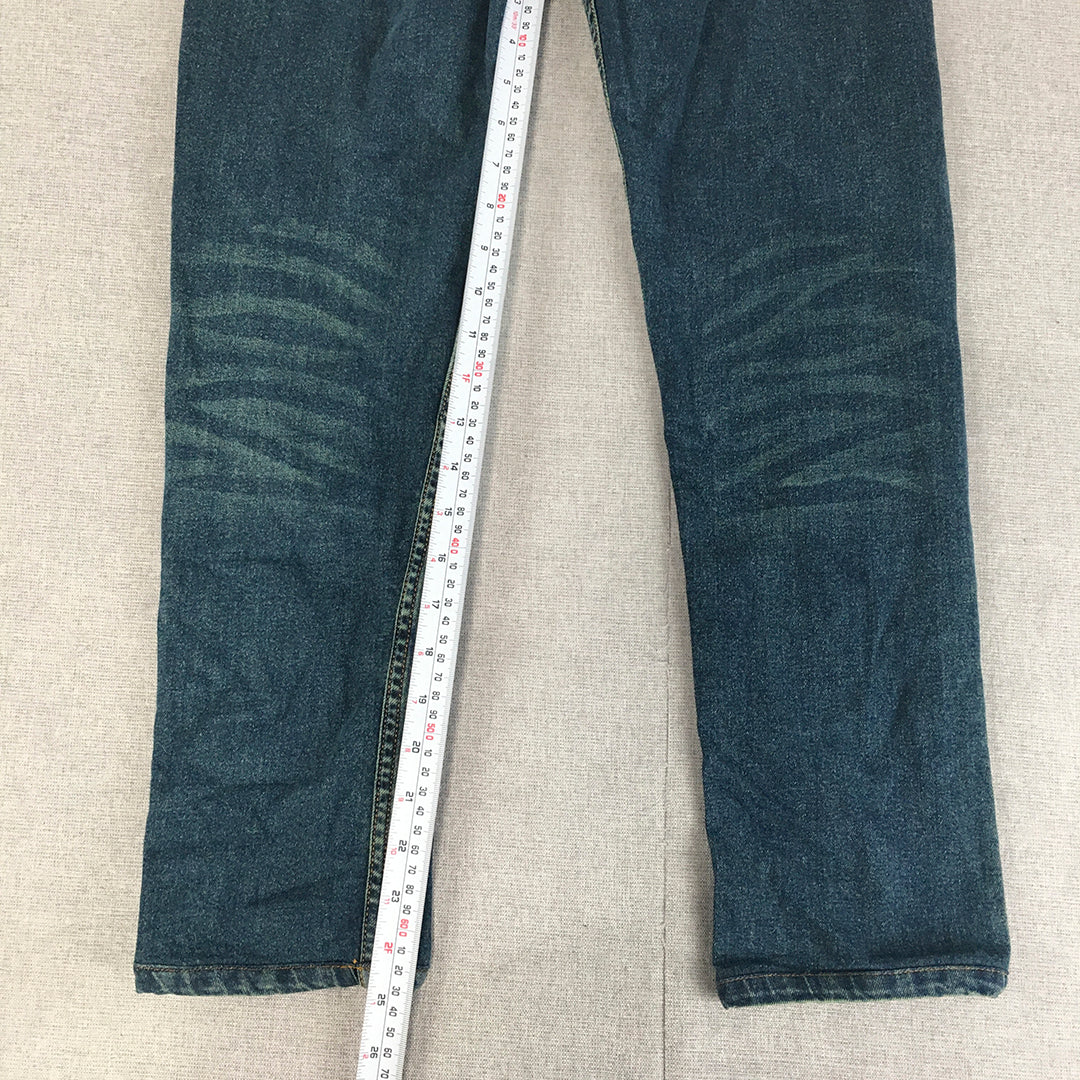 S.Oliver Womens Skinny Jeans Size 30 Blue Ankle Crop Denim