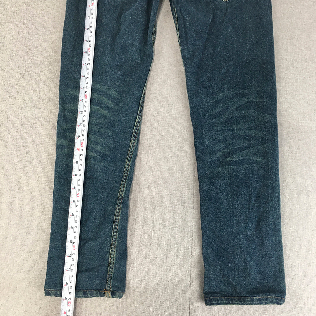 S.Oliver Womens Skinny Jeans Size 30 Blue Ankle Crop Denim