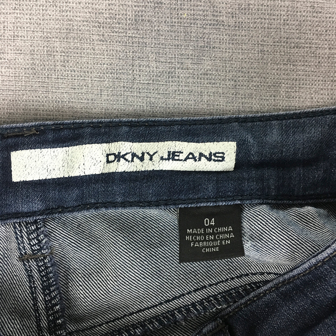 DKNY Womens Jeans Size 4 Blue Dark Wash Jegging Skinny Stretch Denim