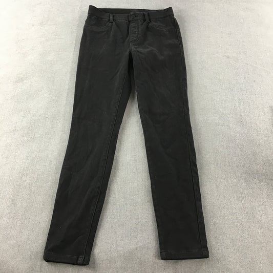 Uniqlo Womens Skinny Jeans Size S Black Stretch Denim