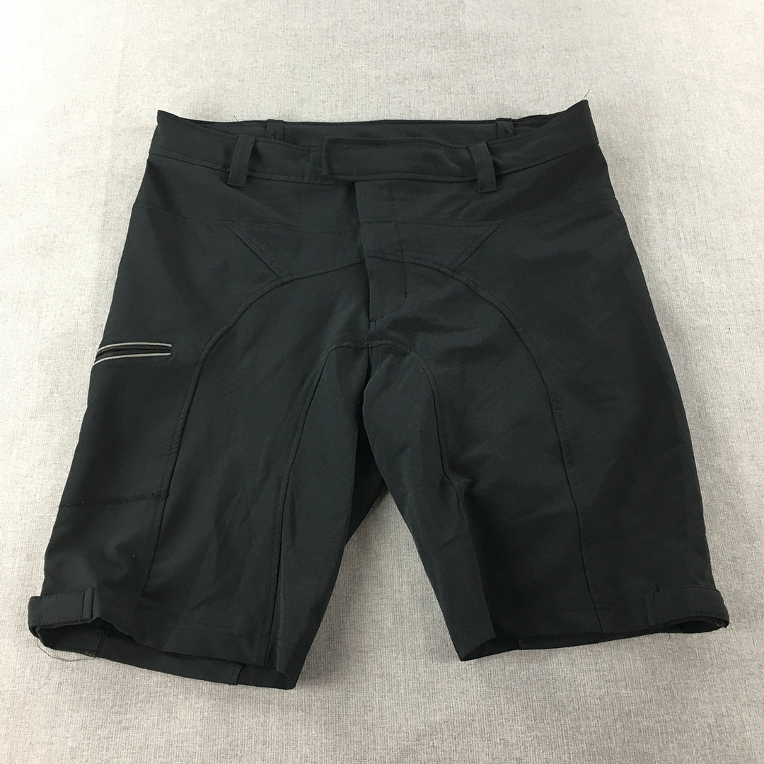 Inoc Mens Cycling Shorts Size L Black Bike Riding