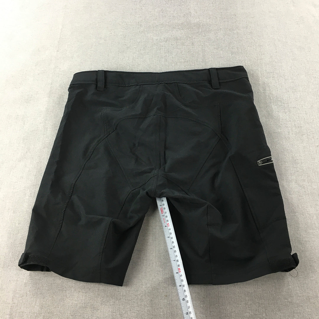 Inoc Mens Cycling Shorts Size L Black Bike Riding