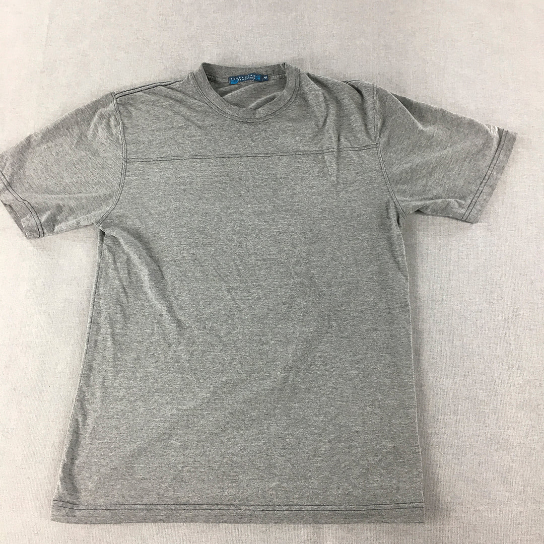 Penshoppe Mens T-Shirt Size S Grey Crew Neck Short Sleeve Tee