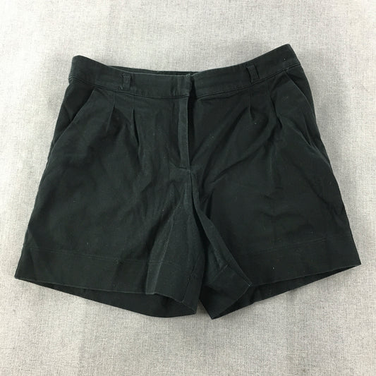 Tokito Womens Dress Shorts Size 8 Black Pockets Bermuda