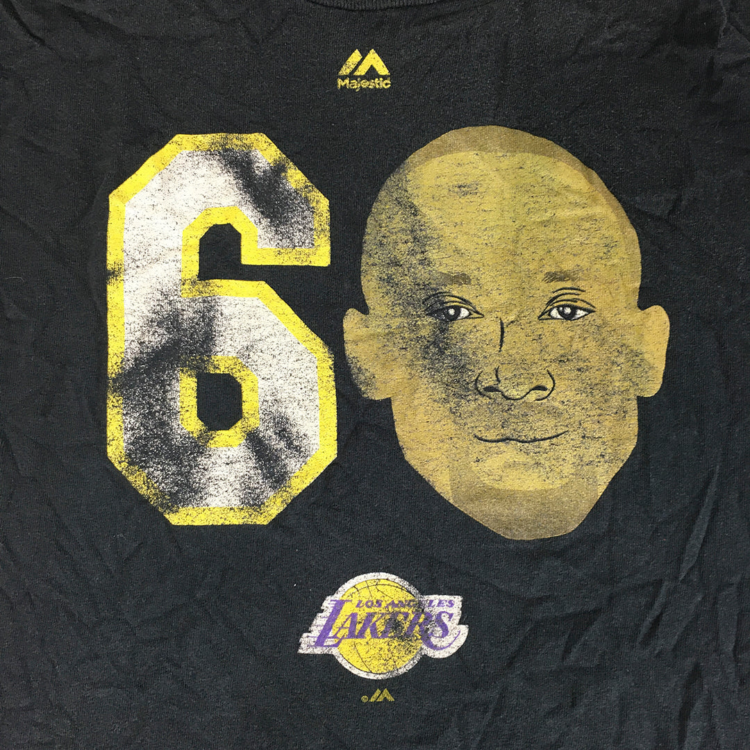 Kobe Bryant 60 Point Game T-Shirt Mens Size S Majestic NBA Basketball 2016