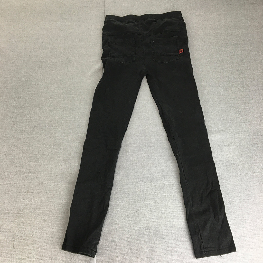 Bandits By Band Of Boys Kids Skinny Jeans Size 12 Black Stretch Denim