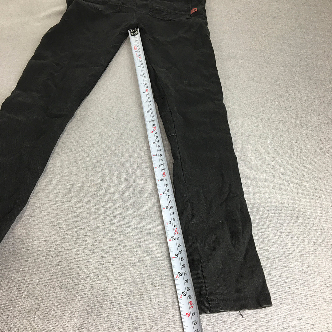 Bandits By Band Of Boys Kids Skinny Jeans Size 12 Black Stretch Denim