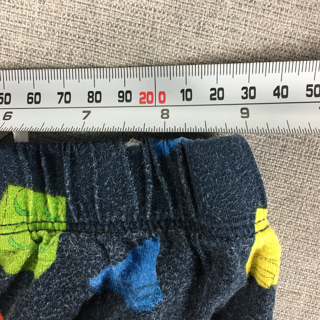 Lego Kids Boys Pants Size 7 Blue Elastic Waist