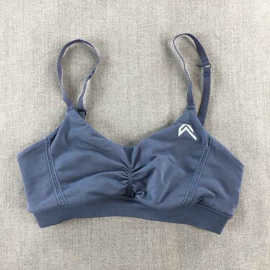 Activewear Womens Sports Bra Size XS Blue Cropped Top Workout Gym