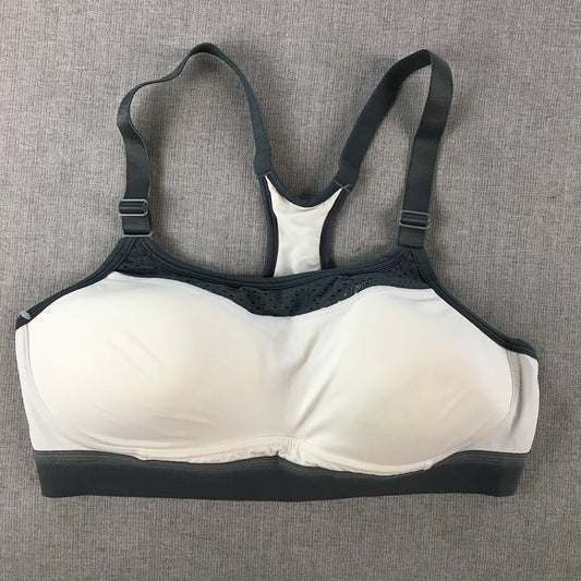 Champion Womens Sports Bra Size S White Cropped Top