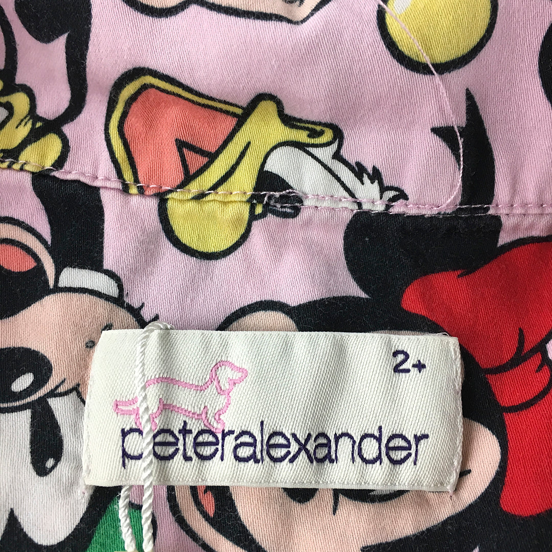 Peter Alexander Womens Sleep Shirt Size 2+ (20 - 22 AUS) Pink Disney Mickey