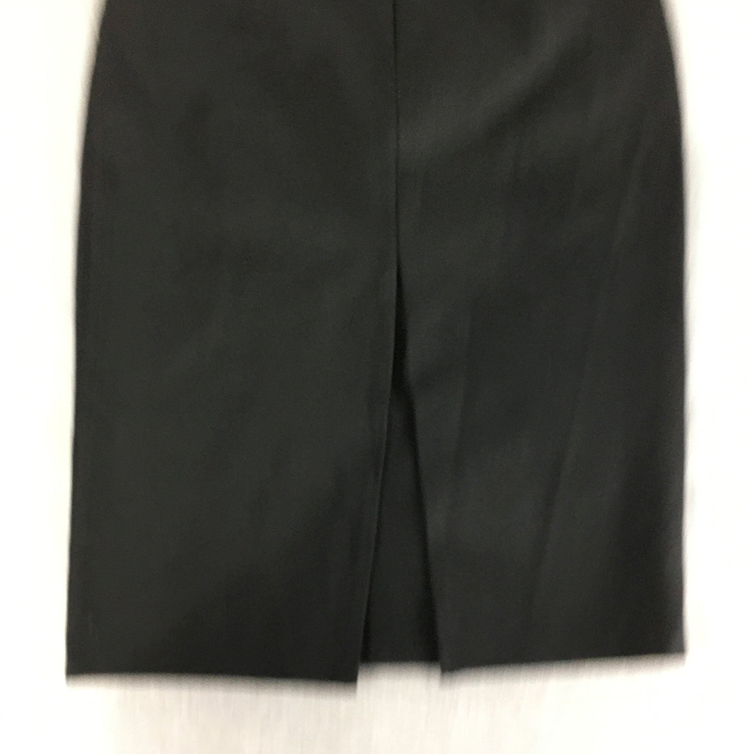 Valleygirl Womens Midi Skirt Size M Black Pencil Straight