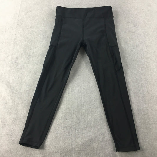 LA Gear Kids Girls Leggings Size 12 Black Activewear Pants