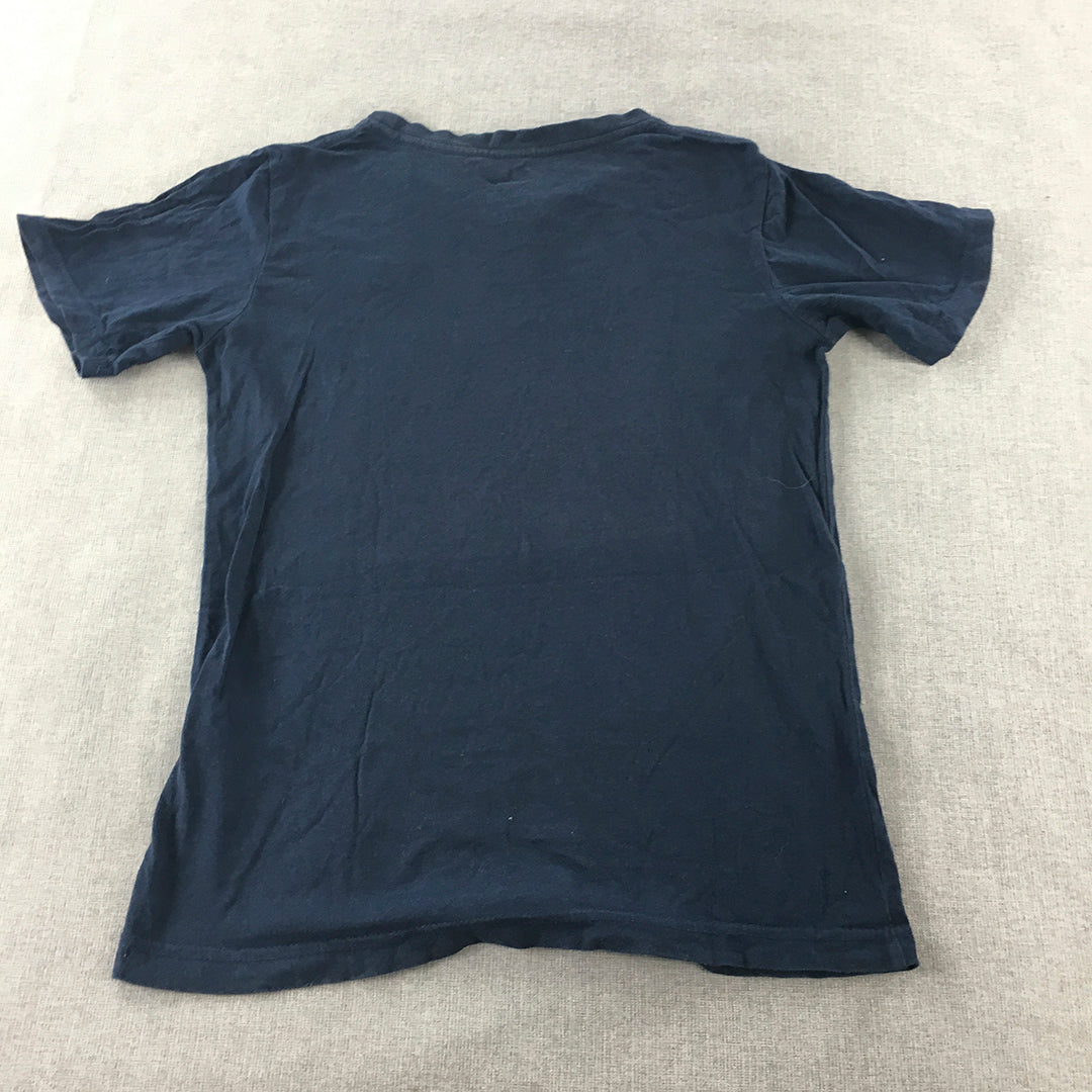 Levi's Kids Boys T-Shirt Youth Size L (12 - 13 Years) Blue Logo Top