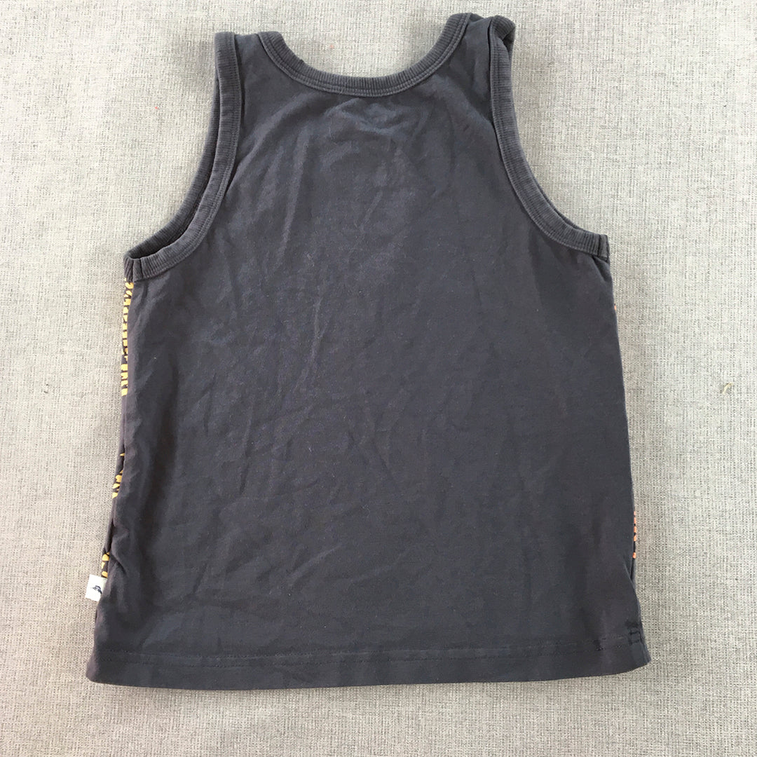 Tommy Bahama Kids Boys Tank Top Size 4 Years Grey Sleeveless Shirt