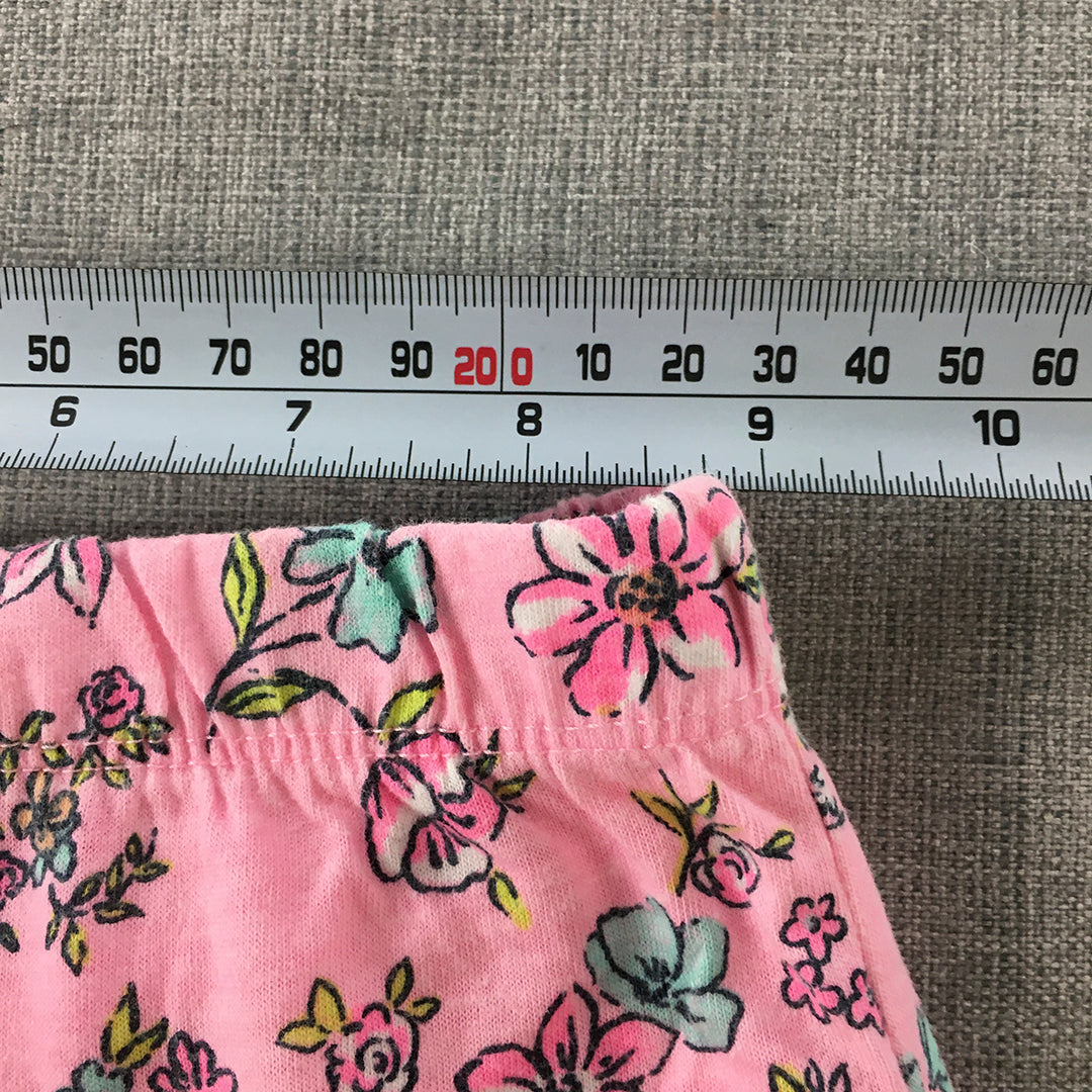 Cynthia Rowley Kids Girls Skirt Size S (5 - 6 Years) Pink Floral Elastic Waist