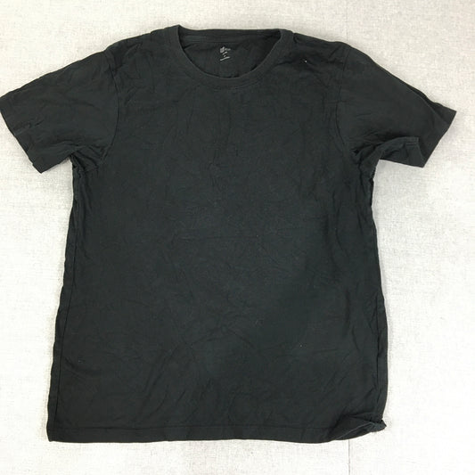 Uniqlo Womens T-Shirt Size S Black Short Sleeve Crew Neck Top