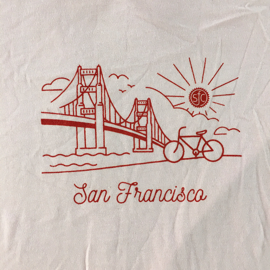 San Francisco California USA Kids Girls T-Shirt Size L (14 - 16 Years) Pink