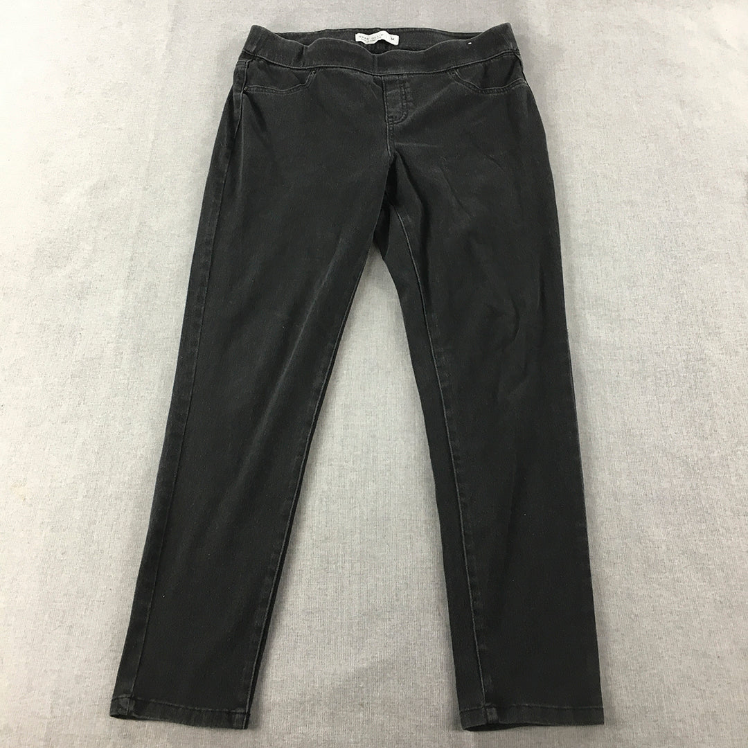 Grae Denim Womens Skinny Jeans Size M Black Stretch