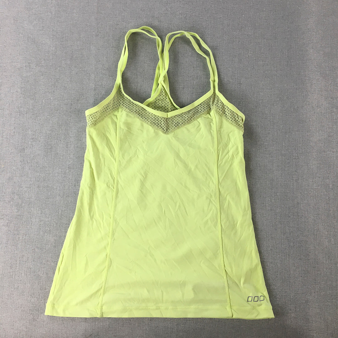 Lorna Jane Womens Tank Top Size S Green Sleeveless Activewear Shirt